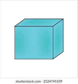Simple box for gift packing