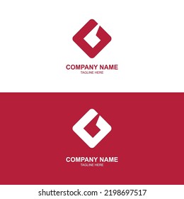 Simple box shaped package logo