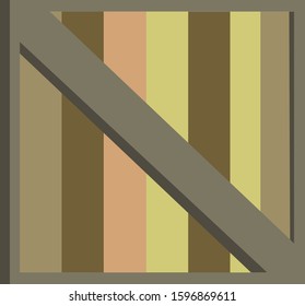 simple box using five color