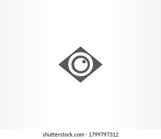 Icono de diseño de logotipo de marca simple con concepto redondeado