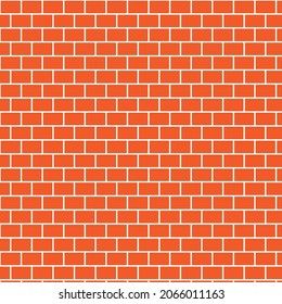 Simple brick pattern design illustration