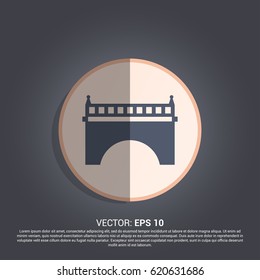 simple bridge icon