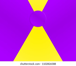 Simple bright saturated purple and yellow background