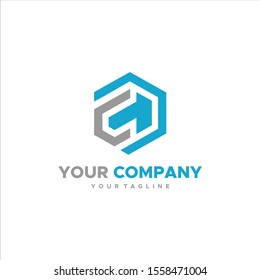 simple and brilliant CC, CP, CI logo template, business and web logos