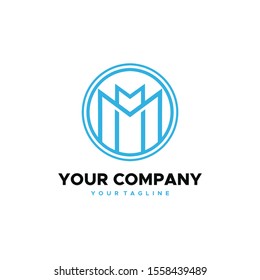 simple and brilliant Initial MM, M, MMM logo template, business and web logos