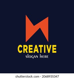 simple and brilliant letter N logo design