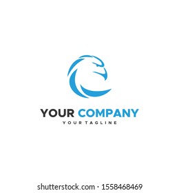 simple and brilliant WINGS EAGLE logo template, business and web logos