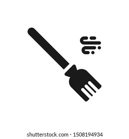 Simple broom icons in solid style design on white background. Suitable for autumn seasons, gardening, farming, cleaning and website app. Pixel Perfect 48x48. Vector Illustration EPS 10.