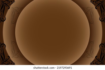 simple brown frame with copy space area,free to download and use it as template,background,etc.