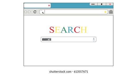 Simple browser window