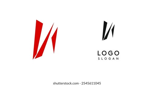 Simple brush pen letter U in Asian typographic style. Logo monogram for food and beverage packaging, Asian cuisine, restaurants, graphic design studios, and branding agencies. Vector illustration.