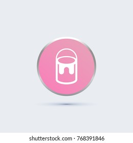 simple bucket icon
