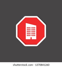 simple building icon