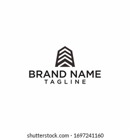 Vektorillustration für einfaches Baulogo