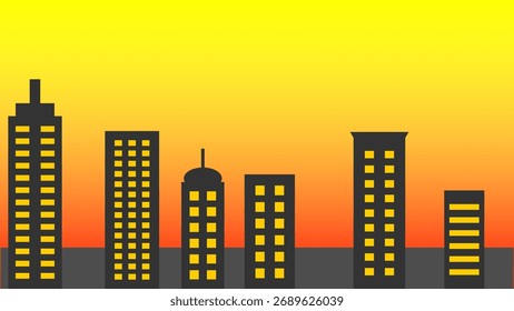 Imágenes vectoriales De Construcción Sencillas Con Fondo Amarillo Para Fondos Y Más