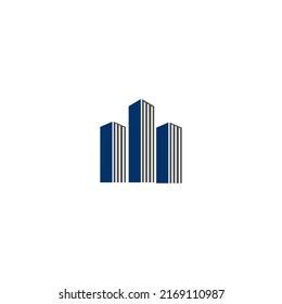 Diseño del logotipo del vector de construcción simple