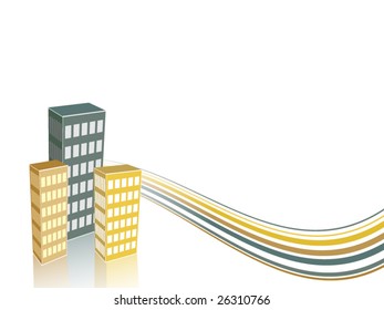 Simple Buildings Wallpaper
