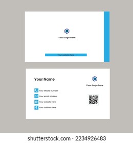 Simple buisness card design template