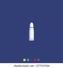 Simple bullet icon.