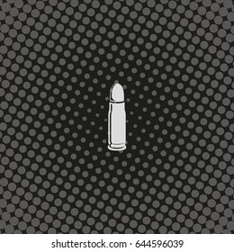 Simple bullet icon.