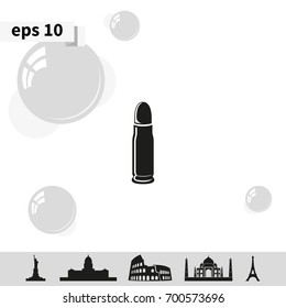 Simple bullet icon.