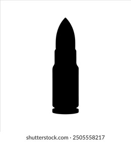Einfache Aufzählung Silhouette Vektorgrafik-Design auf weißem Hintergrund.