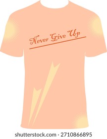 einfache bur schönes T-Shirt-Design mit hellroter Farbe, perfekt für das Branding