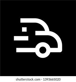 simple bus icon . bus logo design inspiration