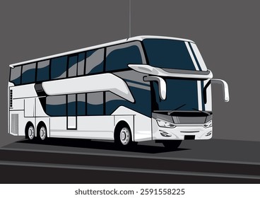 The simple bus vehicle with a soft color combination makes it look elegant.
This illustration is suitable for use as a brochure, travel name, advertising board, community, t-shirt screen printing and 