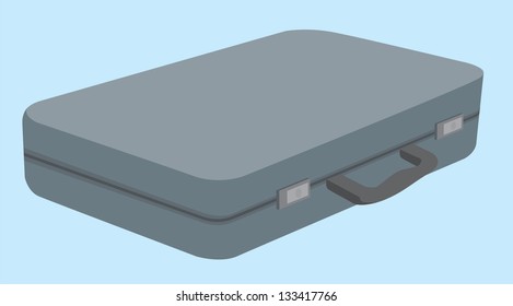 Simple business briefcase