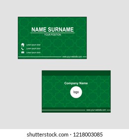 Simple business card