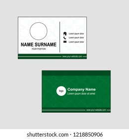 Simple business card