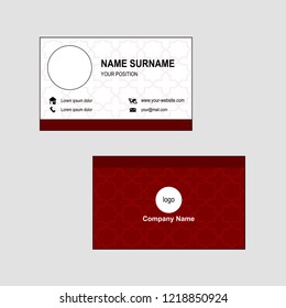 Simple business card