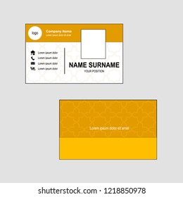 Simple business card