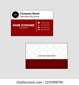 Simple business card