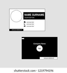 Simple business card