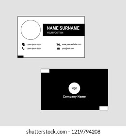 Simple business card