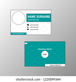 Simple business card