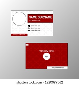 Simple business card