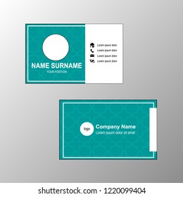 Simple business card