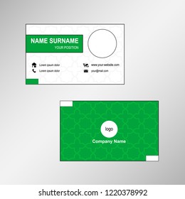 Simple business card