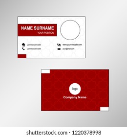 Simple business card