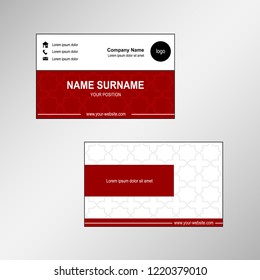 Simple business card