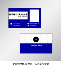 Simple business card