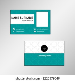 Simple business card