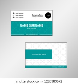 Simple business card