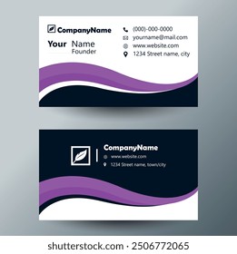 Simple Business card with creative design