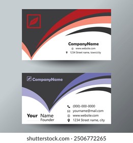 Simple Business card with creative design