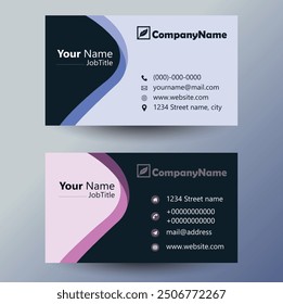 Simple Business card with creative design