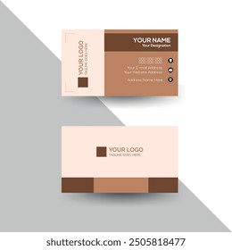 Simple Business Card Design Layout